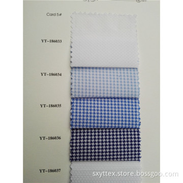 Cotton Yarn Dyed High End Dobby Shirt Fabric